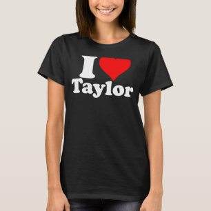 CAMISETA EU CORAÇÃO AMOR TAYLOR