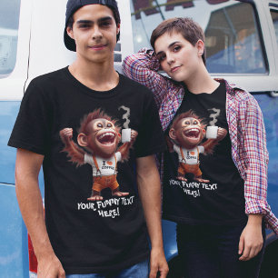 Camiseta Eu coração café