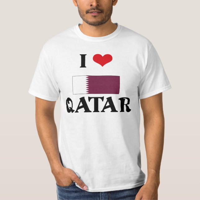 CAMISETA EU CORAÇÃO QATAR (Frente)