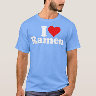 CAMISETA EU CORAREI AMOR RAMEN JAPONÊS NOODLES