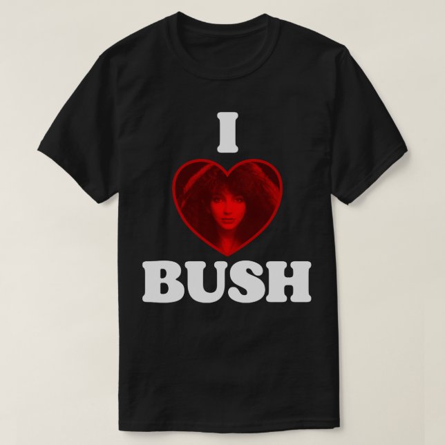 Camiseta Eu coro Kate Bush 1 (Frente do Design)