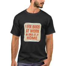 Eu Corrijo Bugs no Trabalho e em Casa – Tipografia