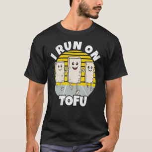 Camiseta Eu Corro Com Tofu Vegano Vegetariano Corredor Aman