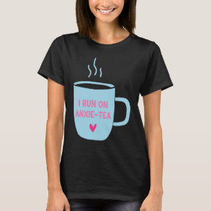 Camiseta Eu Corro Em Anxie Tea Mental Anxix Ansiedade Ansie
