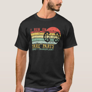 Camiseta Eu Corro Em Peças Sobressalentes Transplante De R