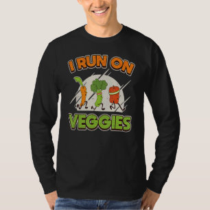 Camiseta Eu Corro Em Veggies Vegan Runner