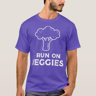 Camiseta Eu Corro Em Veggies Vegan Vegetarian