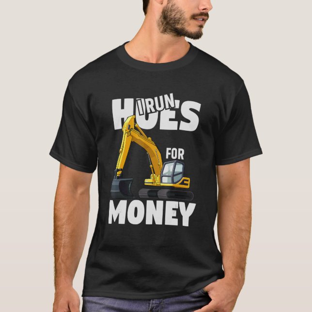 Camiseta Eu Corro Mãos Para Money T-Shirt Engraçada (Frente)