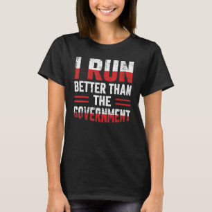 Camiseta Eu Corro Melhor Que O Governo