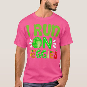 Camiseta Eu Corro Na Malhação Vegetariana Baseada Em Vegeta