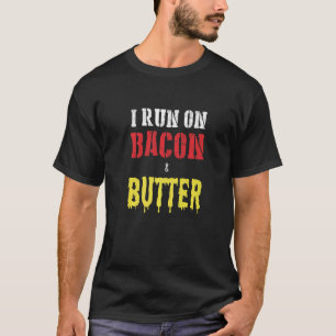 Camiseta Eu corro no Bacon e na Manteiga