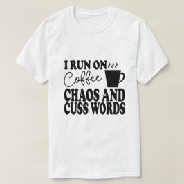 Camiseta Eu Corro No Café, Caos E Palavras De Cusco - Prese