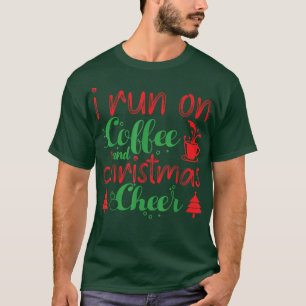 Camiseta Eu Corro No Café E No Café De Natal