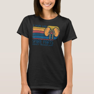 Camiseta Eu corro no Reitor de Rim de Transplante de Peças 