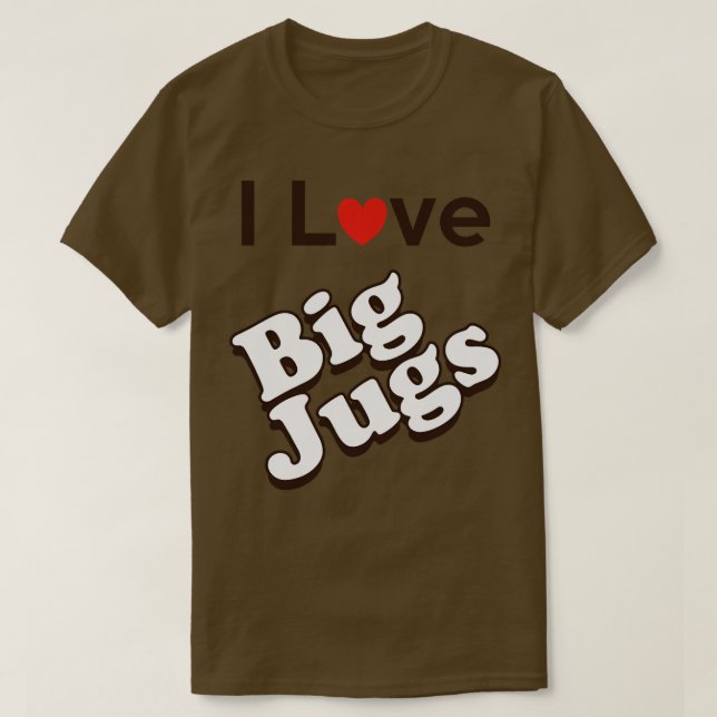 Camiseta Eu Corto Grandes Jugs (Frente do Design)