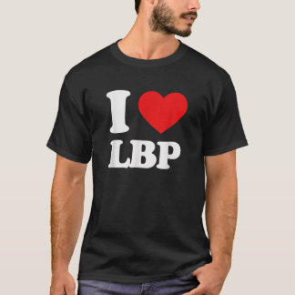 Camiseta Eu Corto LBP Eu Adoro LBP Engraçado