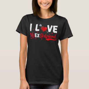 Camiseta Eu Corto Meu Ex GF Eu Amo Meu Ex Namorada 7