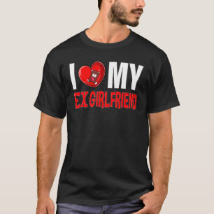 Camiseta Eu Corto Meu Ex GF Eu Amo Meu Ex Namorada 8