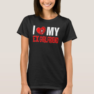 Camiseta Eu Corto Meu Ex GF Eu Amo Meu Ex Namorada 8