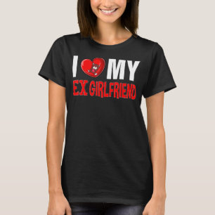 Camiseta Eu Corto Meu Ex GF Eu Amo Meu Ex Namorada 8