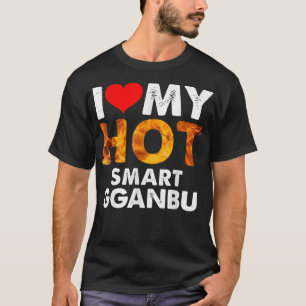 Camiseta Eu corto meu ganbu inteligente para amigos do BFF