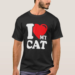 Camiseta Eu Corto Meu Gato Bonito Proprietário De Gatos Que