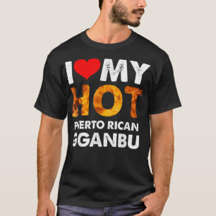 Camiseta Eu corto meu porto-riquenho ganbu para o amigo do
