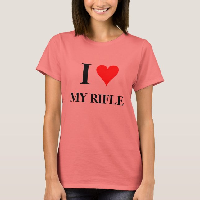 Camiseta Eu Corto Meu Rifle (Frente)