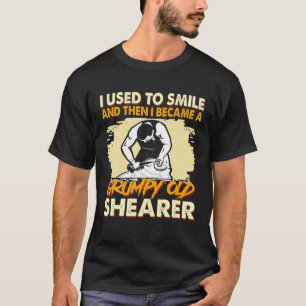 Camiseta Eu Costumava Sorrir E Depois Tornei-Me Um Velho Ch