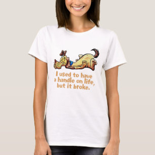 Camiseta Eu costumava ter uma mão na vida