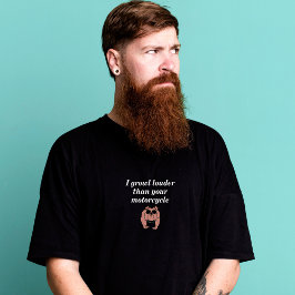 Camiseta Eu Cresci Mais Alto Que A Sua t-shirt De Motocicle