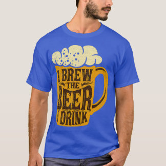 Camiseta Eu Crio A Cerveja Que Eu Bebo Em Casa Fazendo T