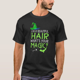 Camiseta Eu Crio Cabelo Lindo Cabeleireiro Roupa de Hallow
