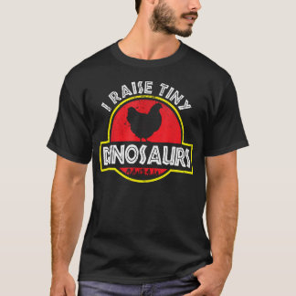 Camiseta Eu Crio Dinossauros Minúsculos - Criador de Frango