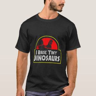 Camiseta Eu Crio Dinossauros Minúsculos Fazendeiro de Galin