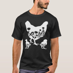 Camiseta Eu Crio Dinossauros Minúsculos Piada de Galinha Fa