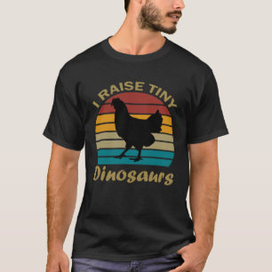 Camiseta Eu Crio Dinossauros Minúsculos Vintage Retro 70S F