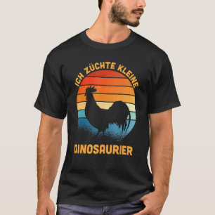 Camiseta Eu Crio Pequenos Dinossauros Galinhas Fazendeiros 