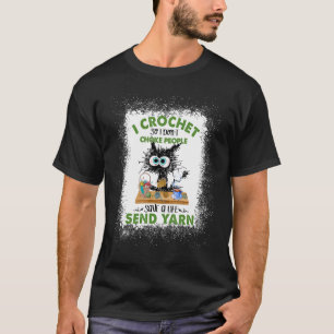 Camiseta Eu Crochê Então Não Enforco Pessoas Gato Bleach