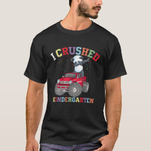 Camiseta Eu Cruzei O Jardim Infantil Dabbing Panda Truck Gr