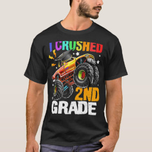 Camiseta Eu Cruzei Um Caminhão De Monstros De segundo Gratu
