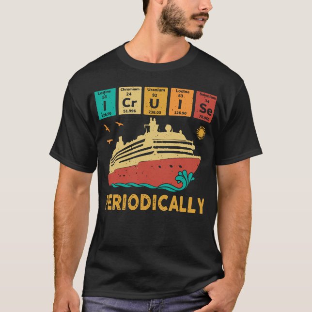 Camiseta Eu Cruzo Periodicamente O Periodi Da Ciência (Frente)