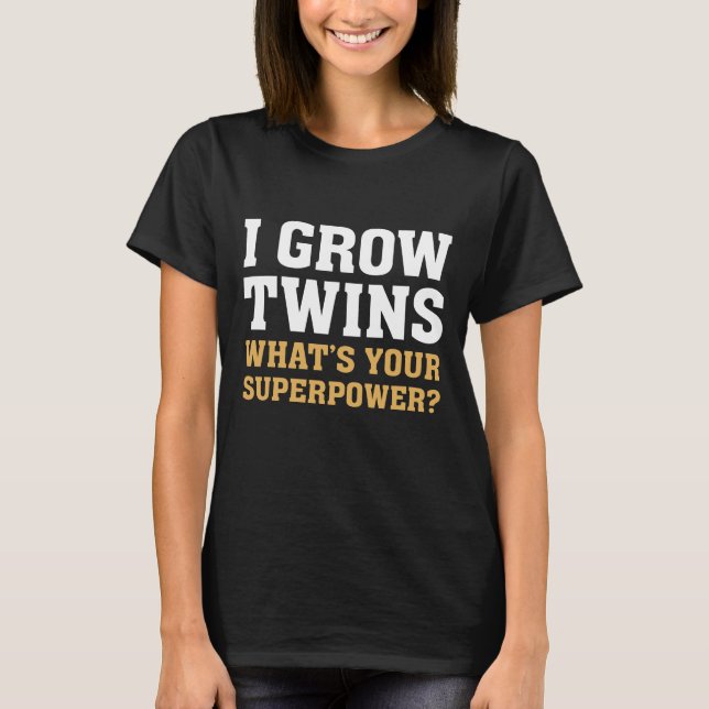 Camiseta Eu culpo gêmeos (Frente)