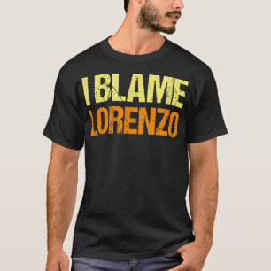 Camiseta Eu Culpo Lorenzo Amigos Engraçados Humor Amigo Sab