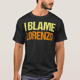 Camiseta Eu Culpo Lorenzo Amigos Engraçados Humor Amigo Sab
