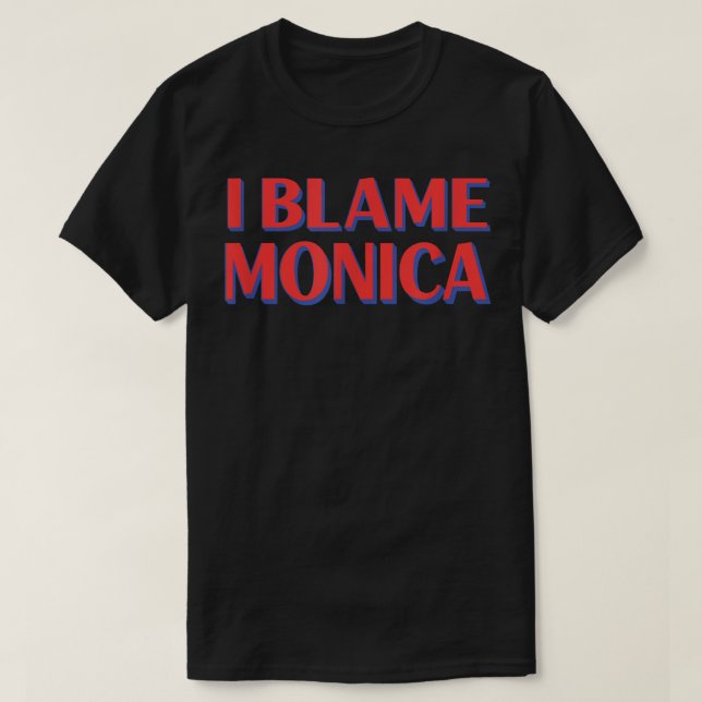 Camiseta Eu Culpo Monica Amigos Nome Buddy Apelido Engraçad (Frente do Design)
