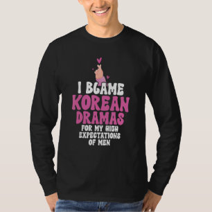 Camiseta Eu Culpo O Drama Coreano Com O Coração Pop Kdram