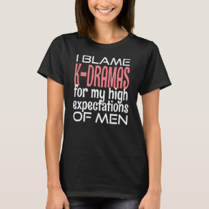 Camiseta Eu culpo o Pop Kdrama Coreia do Sul Música K Rua P