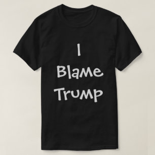 Camiseta Eu Culpo Trump