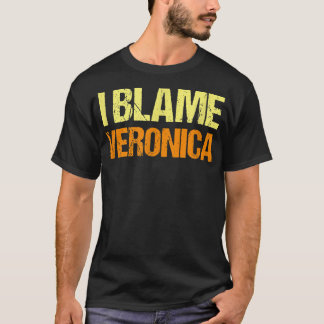 Camiseta Eu Culpo Veronica Amigos Engraçados Humor Amigo Sa